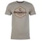 Mens Tshirt Stone Gray w/ Hex Logo S | SKU: 430102010