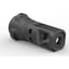 Echo 9mm Single-Port Muzzle Brake for Breek-LOK 3QD 1/2x28"