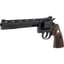 Python 357 Magnum 8" BBL 6RD Walnut Grip Matte Blued