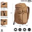 Siege 25L Tactical Backpack Coyote