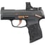 P365 Rose .380 ACP 3.1"BBL (2)10RD w/Man Safety BLK/Rose