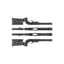 Bravo Chassis for Remington 700 SA Black