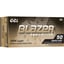 Blazer Brass 9mm Luger 124gr JHP 1100 FPS 50/Box