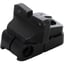 Rear Sight Adj. w/Tritum for Williams 3/8" Base Black Oxide