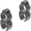 Rifleman G2 1" See-Thru High 1.61" Elev for .22 RF 2-Pc