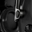 Supreme T2 Electronic Ear Muff w/Leather Headband Green