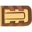 Ext Mag Release Gold