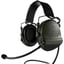 Supreme T2 CC Electronic Ear Muffs w/Leather Headband Green