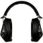 Sup Pro-X Slim Line Electronic Ear Muffs w/PVC Headband Blk