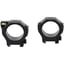 Precision Ultralight MS Rings 34mm Low (1") Black 2/Pk