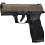P365 X-MACRO Freedom 9mm Luger (2)17RD Mag Bronze/Black