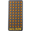 .533" 50-Round Reloading Tray Black & Yellow