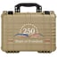 USA PRINTED 16” PREMIUM PISTOL CASE WITH PRE-CUT GUN FOAM