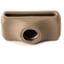 Burnsed Socket Injection Molded Glass Filled Nylon Tan