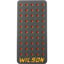 .378" 50-Round Reloading Tray Black & Yellow