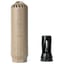 FLOW 556k Multi-Cal QD Rifle Suppressor w/Flash Hider FDE