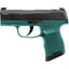 P365 Micro-Compact 9mm Luger 3.1"BBL (2)10RD Mag Black/Teal