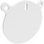 AR500 3/8" Round 12" White