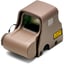 XPS3-0 NVG Comp. Holographic 68 MOA Ring 1 MOA Red Dot Tan