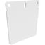 AR500 3/8" Square 10" White