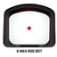 Romeo-X Sig-Loc Pro Compact Enclosed 6 MOA Red Dot Black