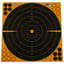 EZ Aim Splash Adhesive Bullseye 17.5"x17.5" Ppr Targets 5/Pk