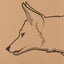 EZ Aim 23"x35" Coyote Silhouette Corrugated Target & Backer