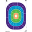 EZ Aim Fun Get the Game On 12"x18" Ppr Shooting Targets 8/Pk
