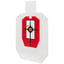 EZ Aim Hardrock AR500 IPSC Silhouette Shooting Target