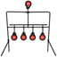 EZ Aim .22 Cal Rimfire Resetting Spinner Target System
