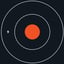 EZ Aim Bullseye 12"x12" Paper Shooting Targets 100/Pack