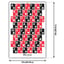 EZ Aim 23"x35" Deck of Cards Corrugated Target & Backer