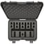 925 4UP Case w/Foam 18.7"x14.8"x7" Black