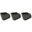 +5/4 Mag Extension for Glock 17/22/34/35/19x/45 Black 3/Pack