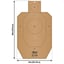 EZ Aim 18"x30" IPSC IDPA Silhouette Corrug Trgt/Backer 1/Pk