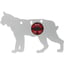 AR500 3/8" Silhouette / 1-Hole / Bobcat