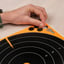 EZ Aim Splash Adhesive Bullseye 12"x12" Paper Targets 5/Pack