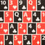 EZ Aim 23"x35" Deck of Cards Corrugated Target & Backer