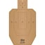 EZ Aim 18"x30" IPSC CB-T Silhouette Target & Backer 1/Pack