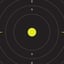 EZ Aim Splash Non-Adhsv Bullseye 12"x12" Ppr Targets 30/Pack