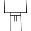 EZ Aim Portable Range Target Stand 16"x26.5" Black