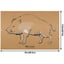 EZ Aim 23"x35" Wild Boar Corrugated Target & Backer