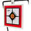 EZ Aim Hardrock AR500 7" Square Spinner Target w/Stand