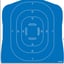 EZ Aim Silhouett 23"x35" Paper Targets Blue/White 4/Pack