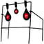 EZ Aim .22 Cal Rimfire Triple Spinner Target Black