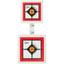 EZ Aim Hardrock AR500 CF Square Spinner Target Med w/Stand