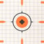 EZ Aim 23"x35" Sight Grid Corrugated Target & Backer 1/Pack