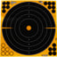 EZ AIM® SPLASH ADHESIVE BULLSEYE 12”X12” PAPER SHOOTING TARGETS