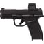 Def-CCW Encl Solar Micro Grn Dot 3MOA Dot/32MOA Circle Black