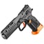 TS 3 Orange 9mm Luger OR 5.2"BBL (1)20RD Mag Black/Orange